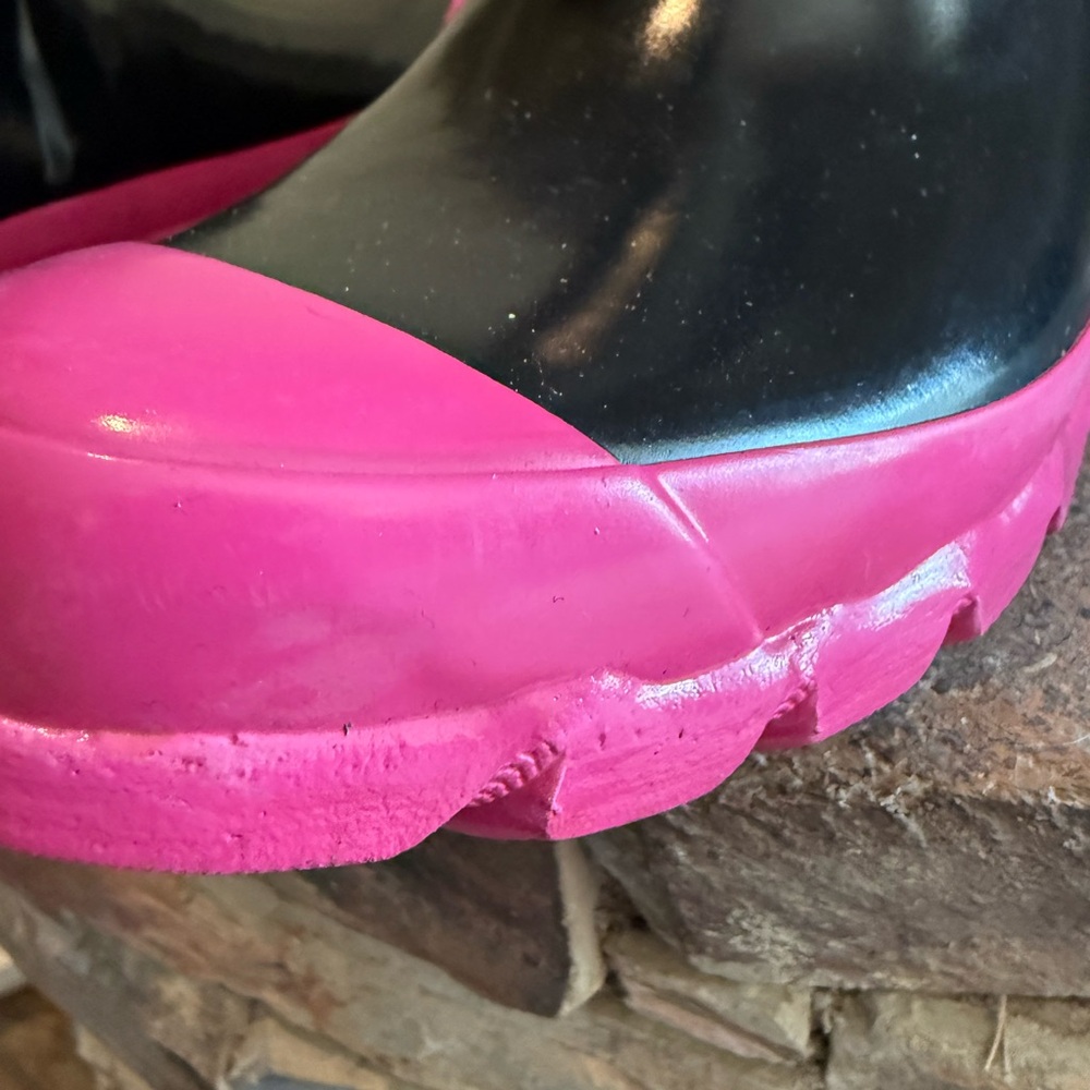 Coach Roxanne Poppy Rain Boots Size 8 - Picture 9 of 14